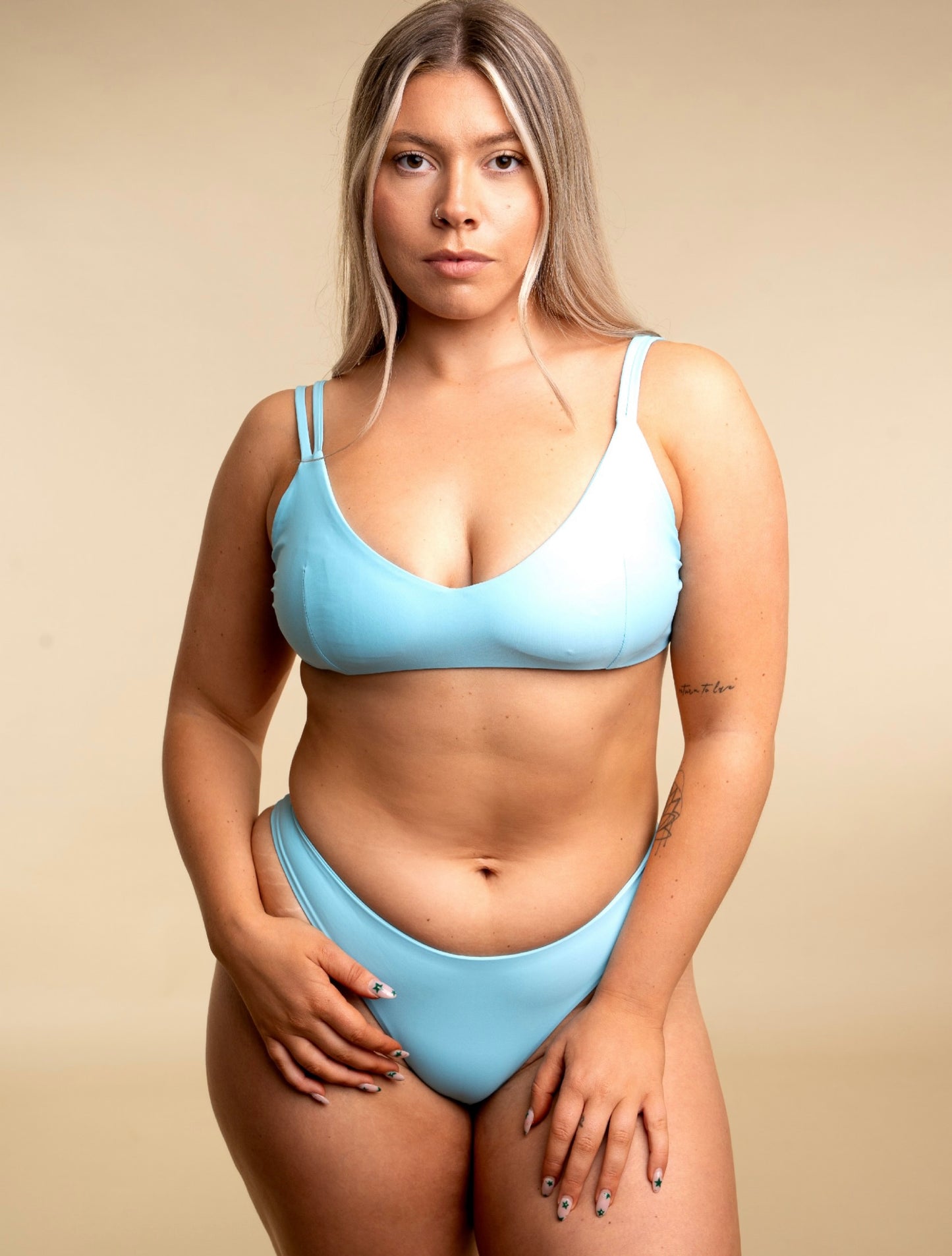 Aqua Blue Bali Bikini Bottom